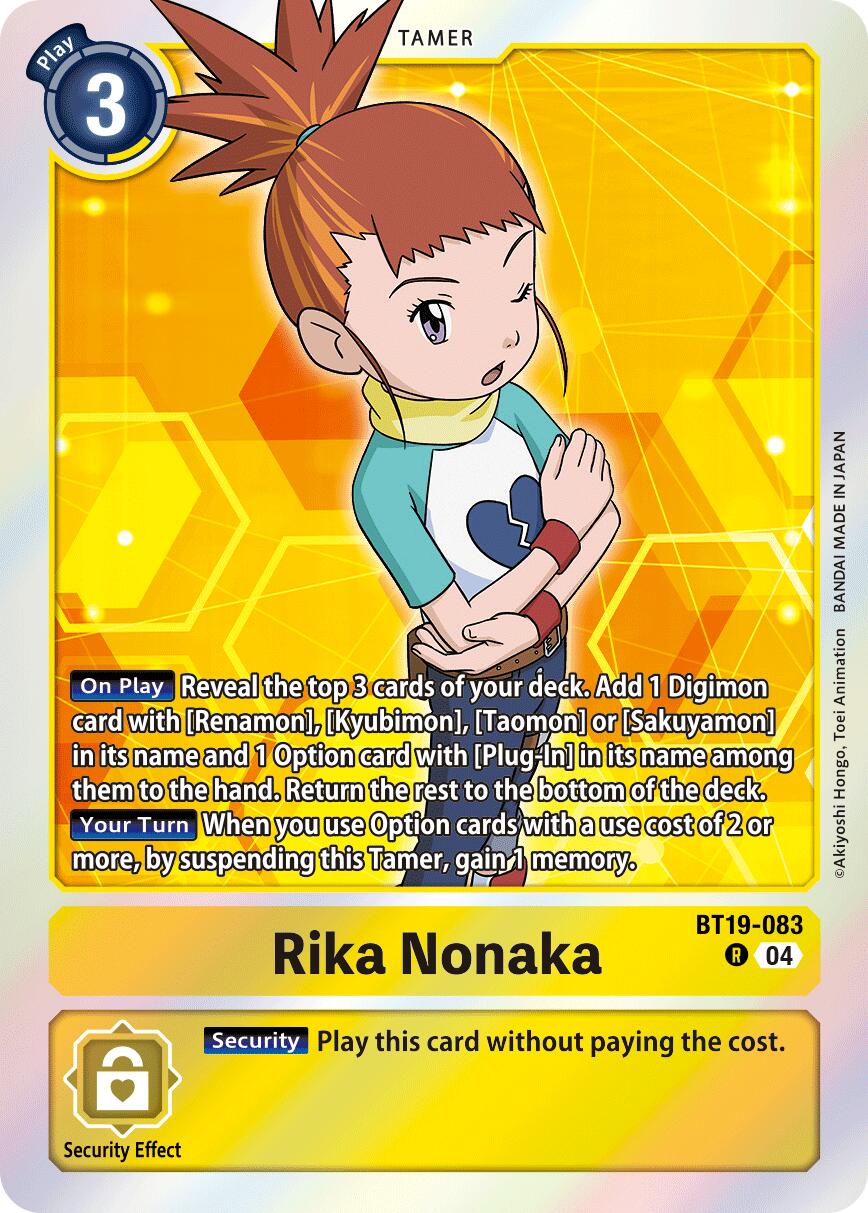 Rika Nonaka BT19-083 [ Inglese / Giapponese ]