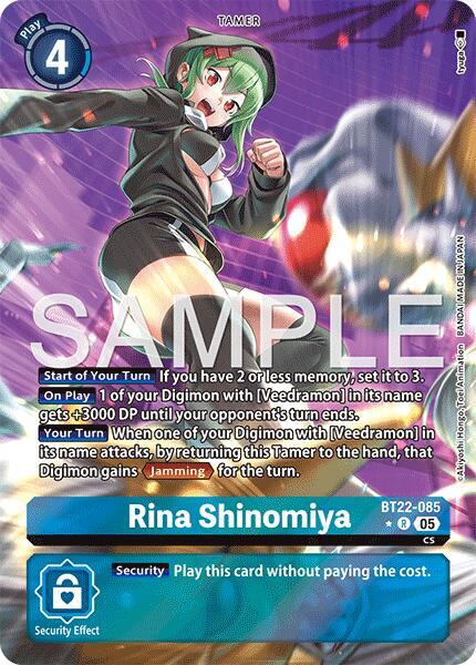 Rina Shinomiya BT22-085 [ Inglese / Giapponese ]