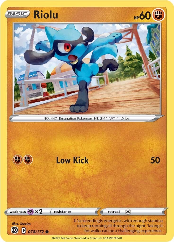 Riolu - Astri Lucenti 078/172 [ Italiano / Inglese ]