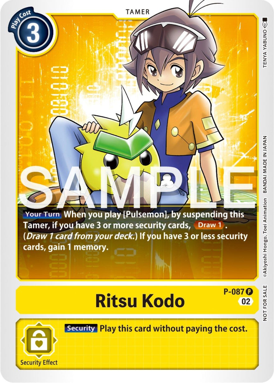 Ritsu Kodo P-087 [ Inglese / Giapponese ]
