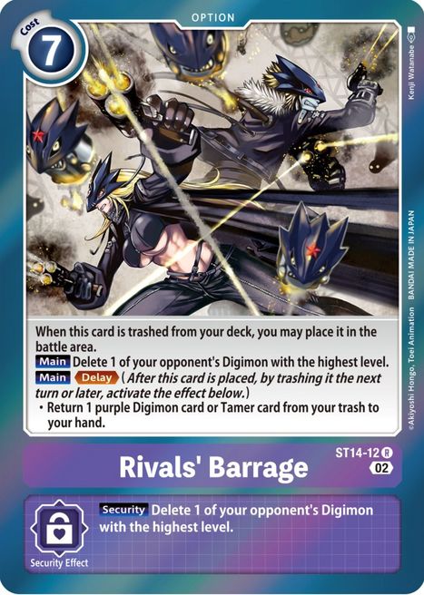 Rivals' Barrage ST14-12 [ Inglese / Giapponese ]