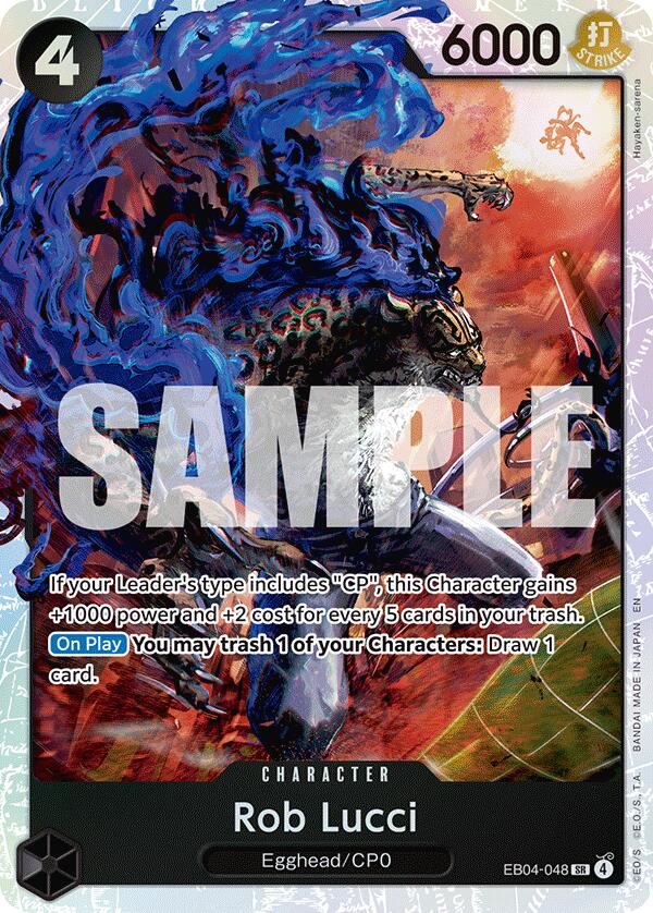 Rob Lucci EB04-048 [ Inglese / Giapponese / Francese / Cinese Semplificato ]
