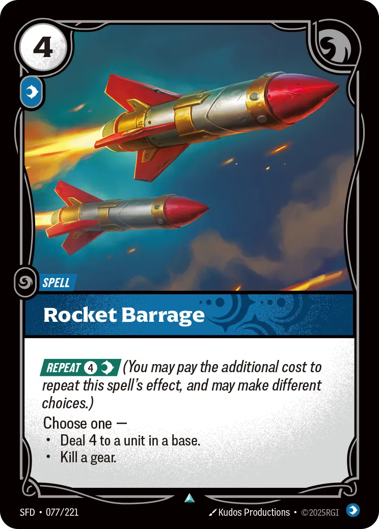 Rocket Barrage [ Inglese / Cinese Semplificato ]