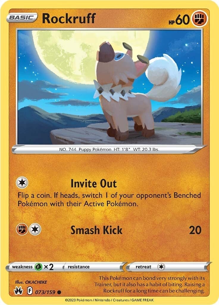 Rockruff - Zenit Regale 073/159 [ Italiano ]