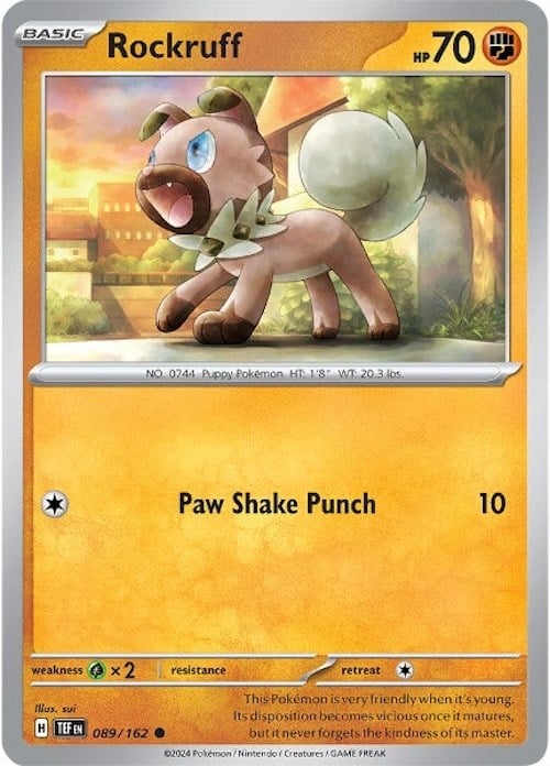 Rockruff - Cronoforze 089/162 [ Italiano ]