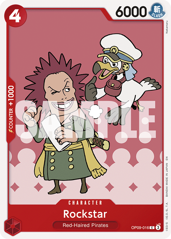 Rockstar OP09-016 [ Inglese / Giapponese / Francese / Cinese Semplificato ]
