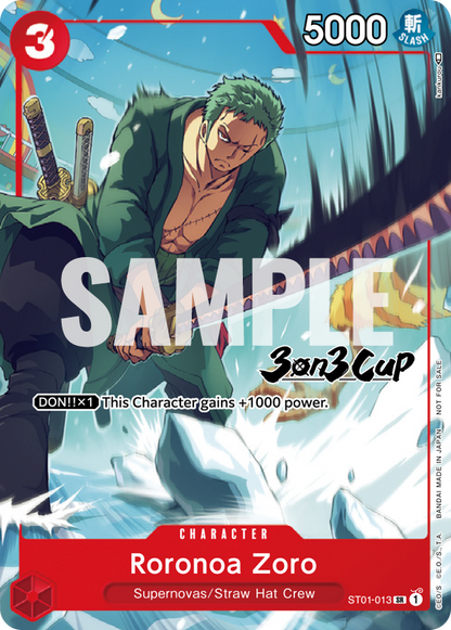 Roronoa Zoro ST01-013 [ Inglese / Giapponese / Francese / Cinese Semplificato ]
