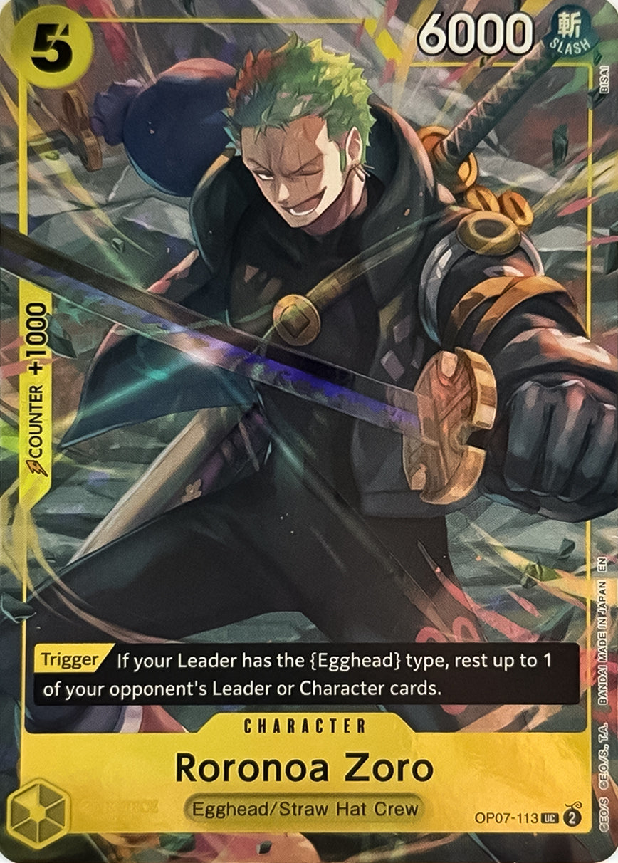 Roronoa Zoro OP07-113 [ Inglese / Giapponese / Francese / Cinese Semplificato ]