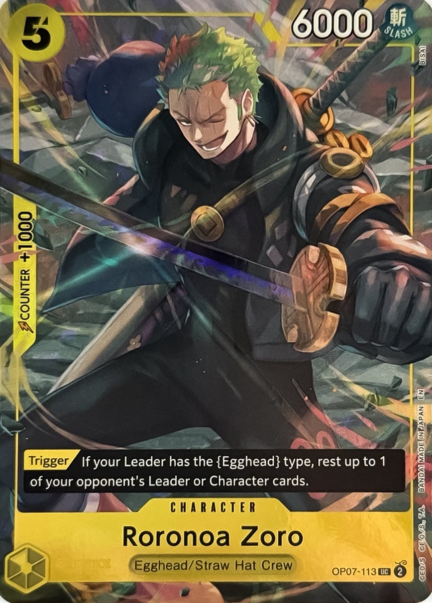 Roronoa Zoro OP07-113 [ Inglese / Giapponese / Francese / Cinese Semplificato ]