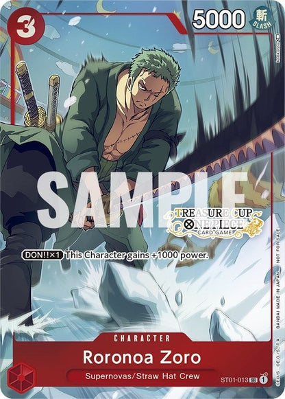Roronoa Zoro ST01-013 [ Inglese / Giapponese / Francese / Cinese Semplificato ]