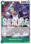 NM / Inglese / COMMON - (Zoro Deck Stamp) - Learn Together Deck Set 01