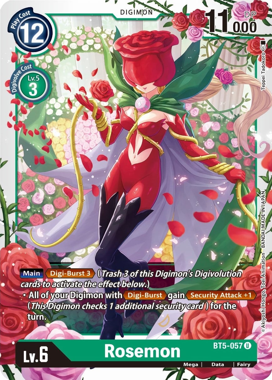 Rosemon BT5-057 [ Inglese / Giapponese ]