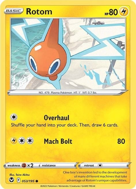 Rotom - Tempesta Argentata 053/195 [ Italiano ]