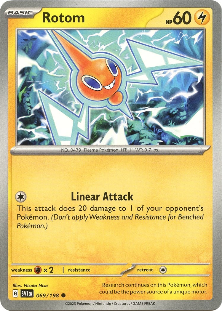 Rotom - Scarlatto e Violetto 069/198 [ Italiano ]