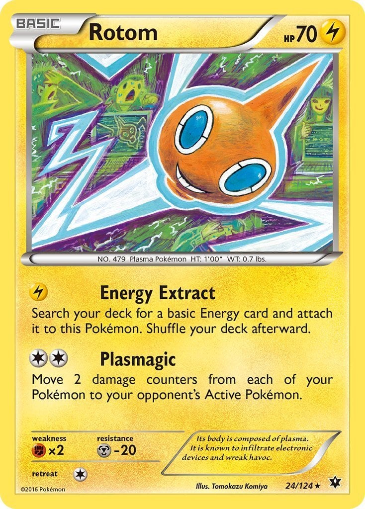 Rotom - Destini Incrociati 24/124 [ Italiano / Inglese ]