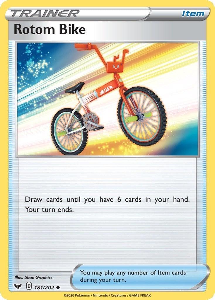 Bici Rotom - Spada e Scudo 181/202 [ Italiano / Inglese ]