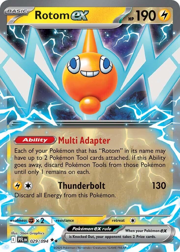 Rotom-ex - Fiamme Spettrali 029/094 [ Italiano / Inglese ]