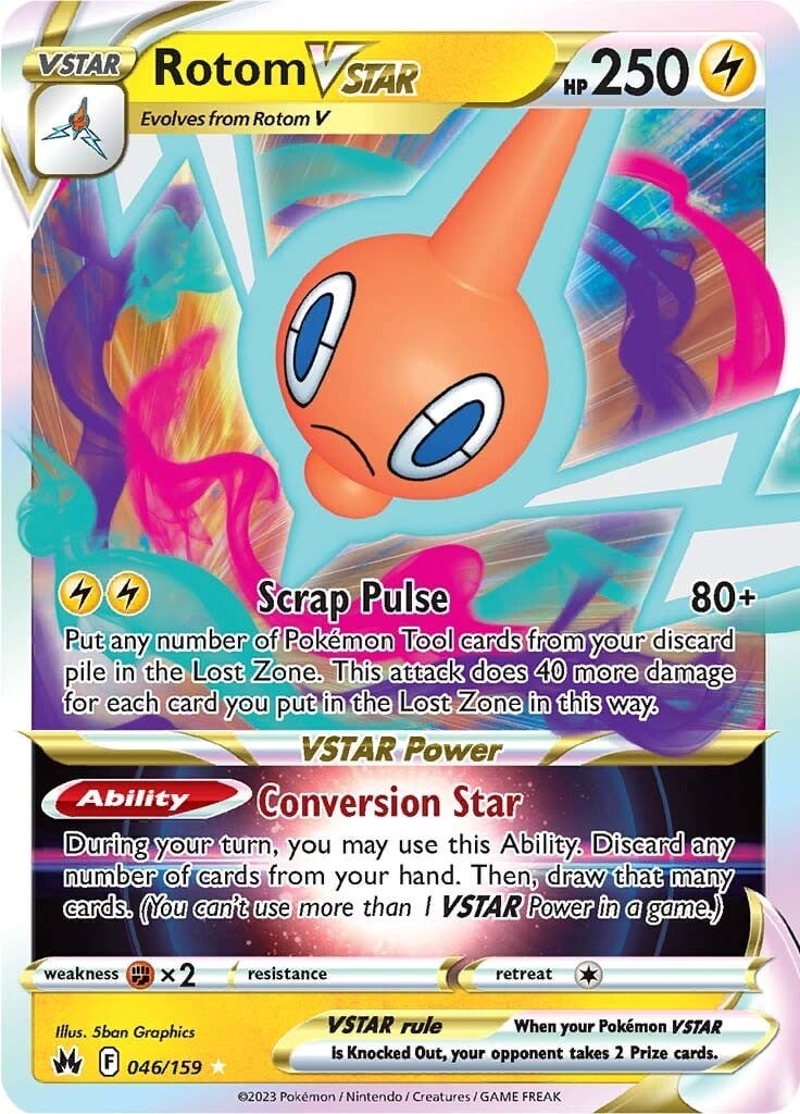 Rotom V ASTRO - Zenit Regale 046/159 [ Italiano ]