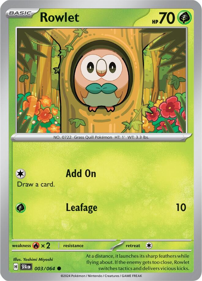Rowlet - Segreto Fiabesco 003/064 [ Italiano ]