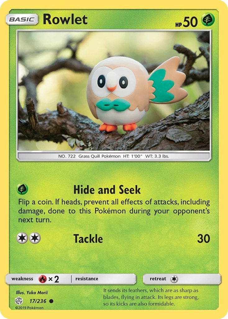 Rowlet - Eclissi Cosmica 017/236 [ Italiano / Inglese ]