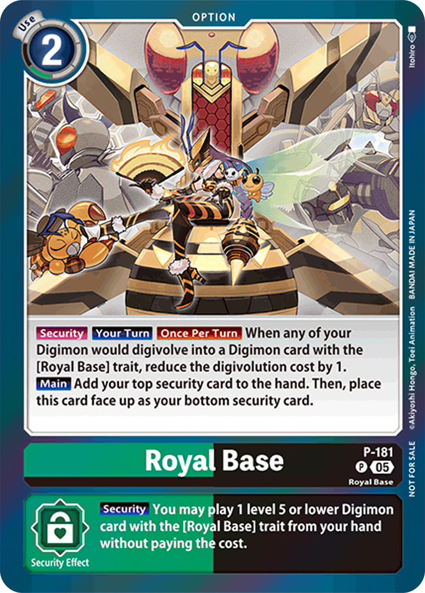 Royal Base P-181 [ Inglese / Giapponese ]