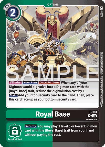 Royal Base P-181 [ Inglese / Giapponese ]