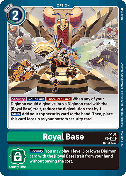 Royal Base P-181 [ Inglese / Giapponese ]