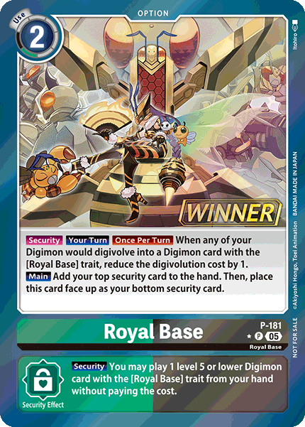 Royal Base P-181 [ Inglese / Giapponese ]