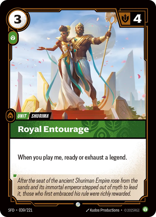 Royal Entourage (Common) [ Inglese / Cinese Semplificato ]