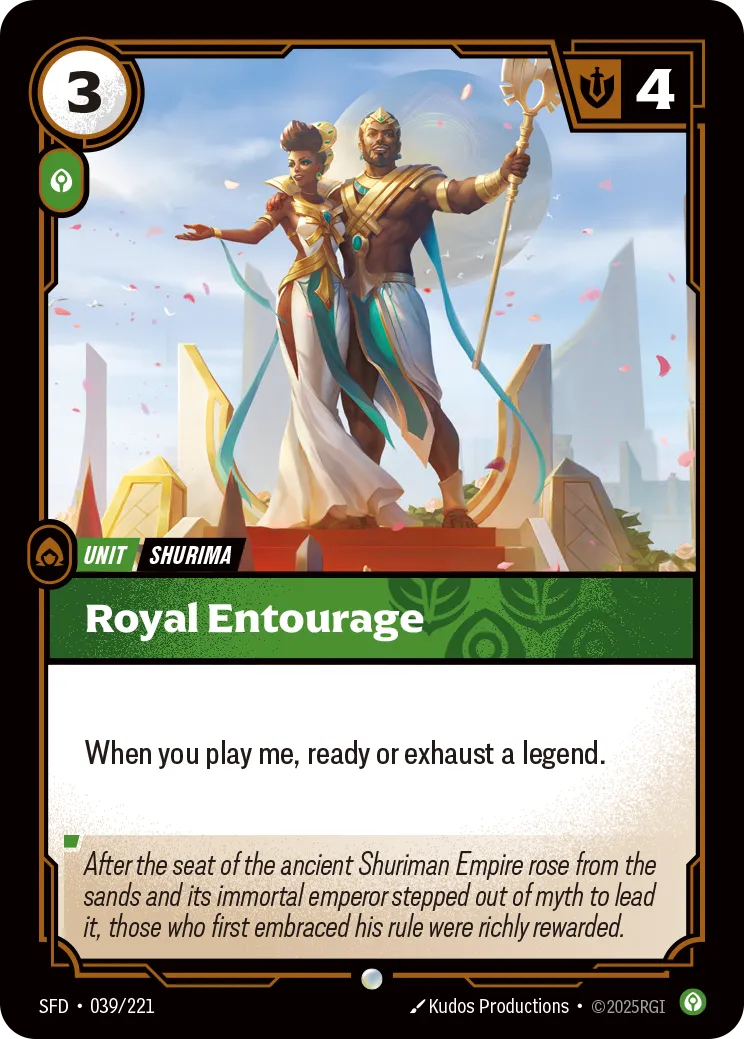 Royal Entourage (Common) [ Inglese / Cinese Semplificato ]