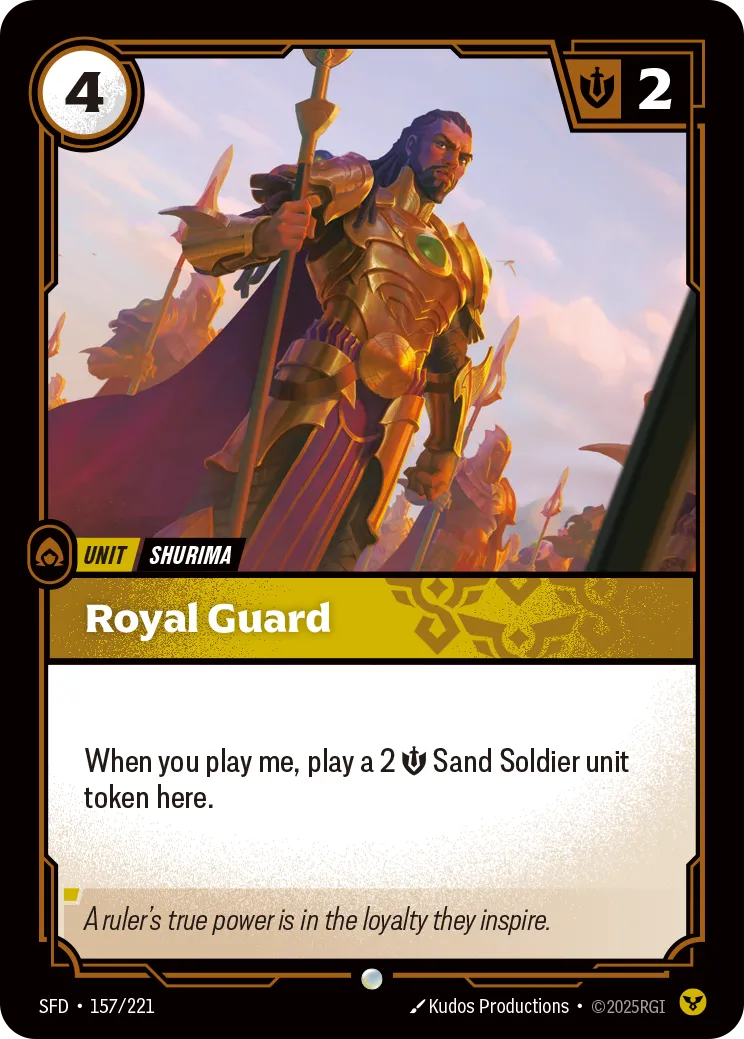 Royal Guard (Common) [ Inglese / Cinese Semplificato ]