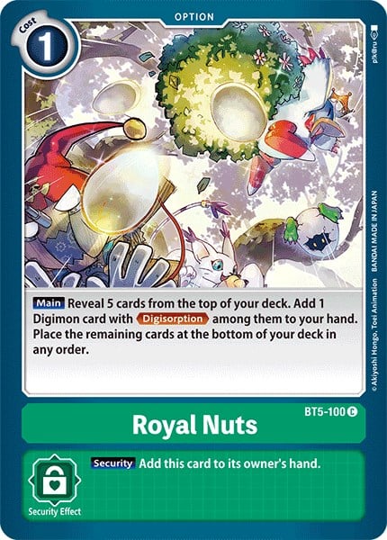 Royal Nuts BT5-100 [ Inglese / Giapponese ]