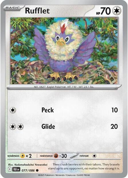Rufflet - Luce Nera 077/086 [ Italiano ]
