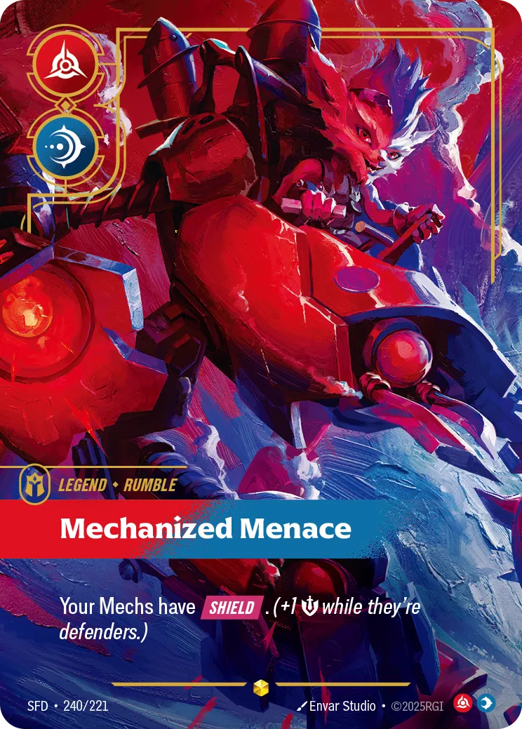Rumble - Mechanized Manace (RARE) [ Inglese / Cinese Semplificato ]