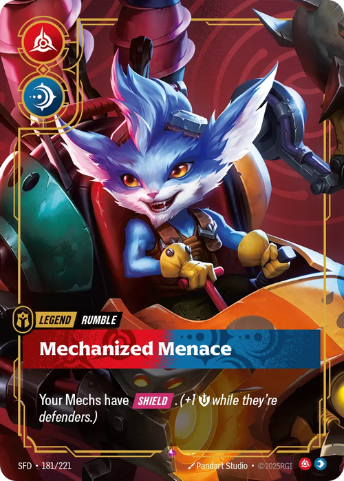 Rumble - Mechanized Manace (RARE) [ Inglese / Cinese Semplificato ]