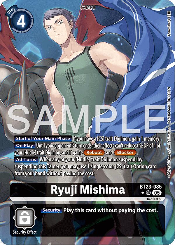 Ryuji Mishima BT23-085 [ Inglese / Giapponese ]