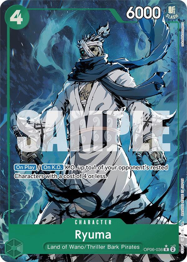 Ryuma OP06-036 [ Inglese / Giapponese / Francese / Cinese Semplificato ]