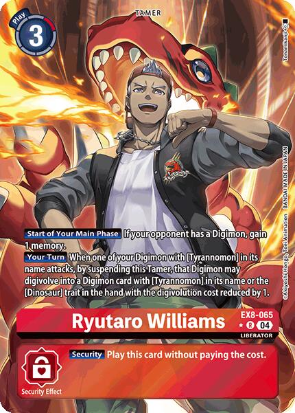 Ryutaro Williams EX8-065 [ Inglese / Giapponese ]