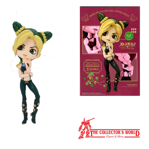 Jojos Bizarre Adventure Stone Ocean Jolyne Cujoh Ver.a Q Posket Figura 14cm Banpresto