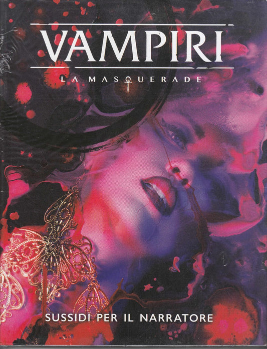 Vampiri La Masquerade Schermo del Narratore V5 Edizione Italiana con Booklet 40 Pagine ITA
