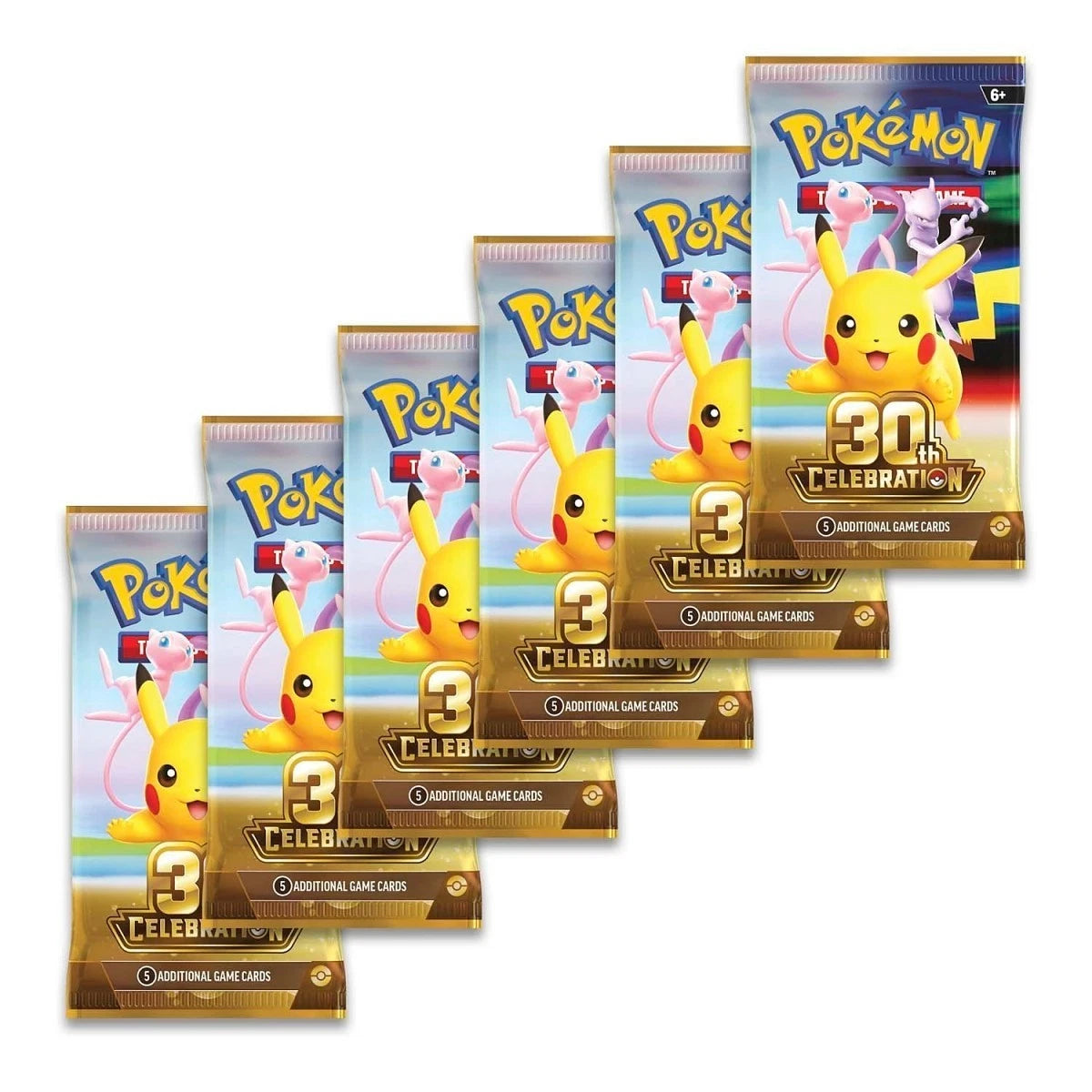 Pokémon GCC Bundle 30° Anniversario - 6 Bustine ENG