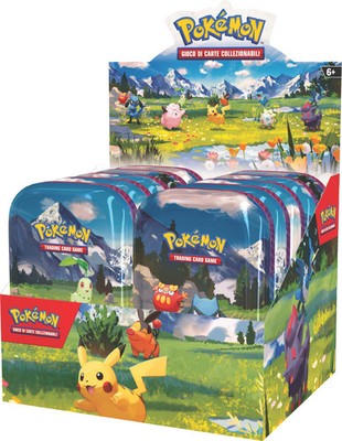 Pokémon Megaevoluzione Ascesa Eroica Mini Tin Display 10 Pezzi ENG