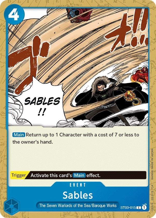 Sables ST03-015 [ Inglese / Giapponese / Francese / Cinese Semplificato ]