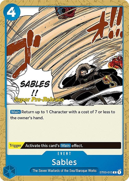 Sables ST03-015 [ Inglese / Giapponese / Francese / Cinese Semplificato ]