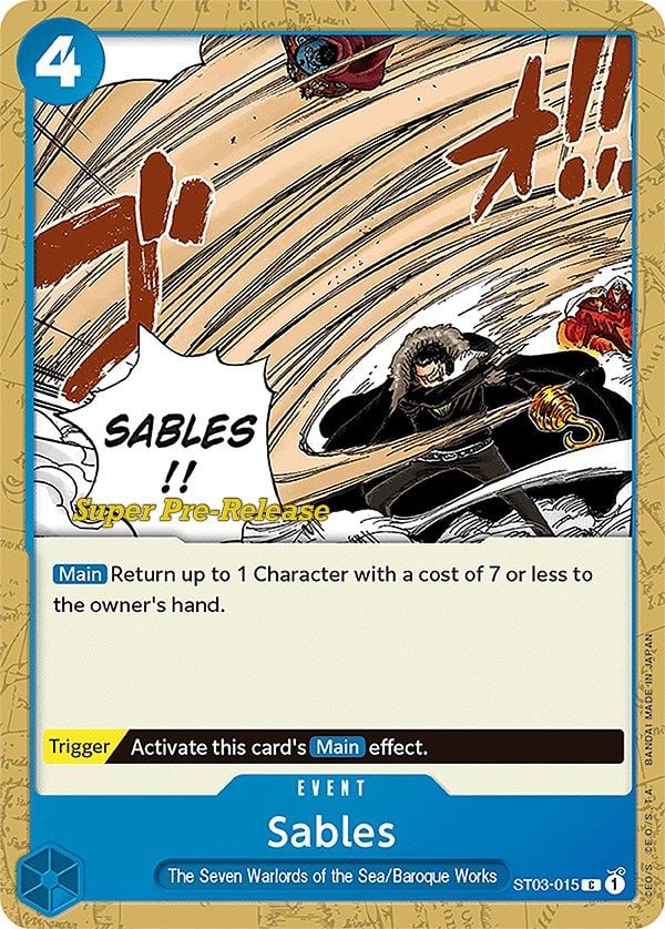 Sables ST03-015 [ Inglese / Giapponese / Francese / Cinese Semplificato ]