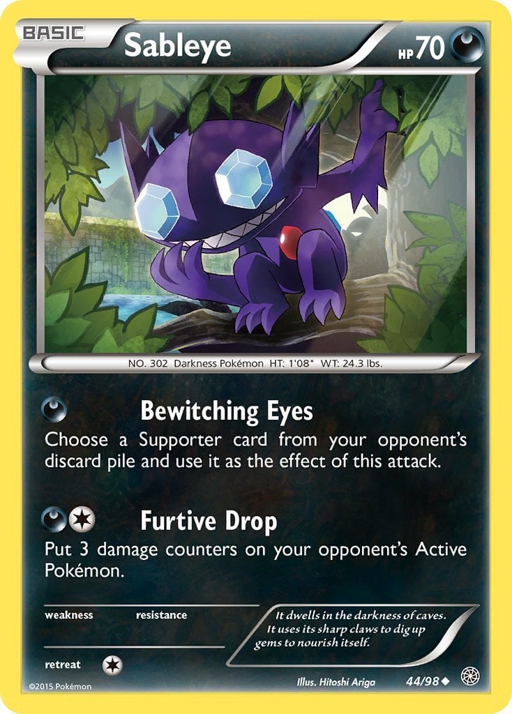 Sableye - Antiche Origini 44/98 [ Italiano / Inglese ]