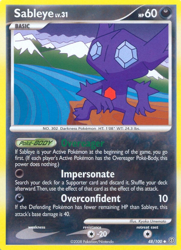 Sableye - Fronte di Tempesta 48/100 [ Italiano / Inglese ]