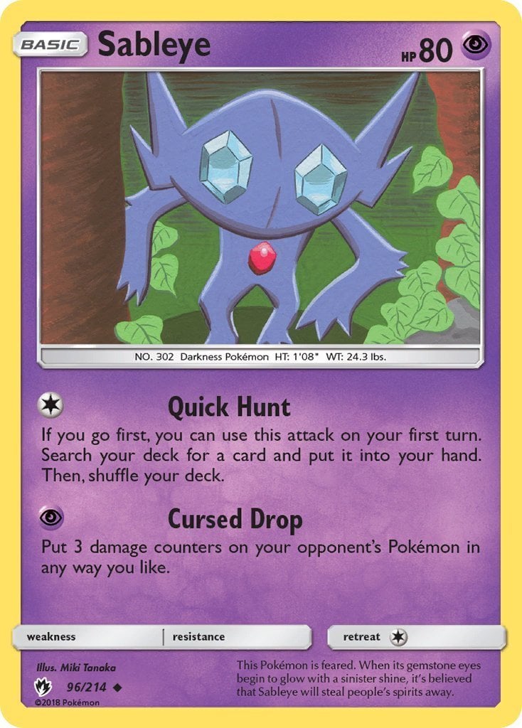 Sableye - Tuoni Perduti 096/214 [ Italiano / Inglese ]