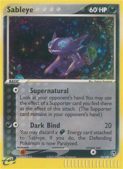 Sableye - EX Tempesta di Sabbia 010/100 [ Italiano / Inglese ]