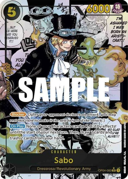 Sabo OP04-083 [ Inglese / Giapponese / Francese / Cinese Semplificato ]